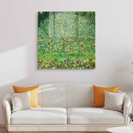 Wallity Cuadro decorativo de vidrio templado Multicolor 40 x 40 cm